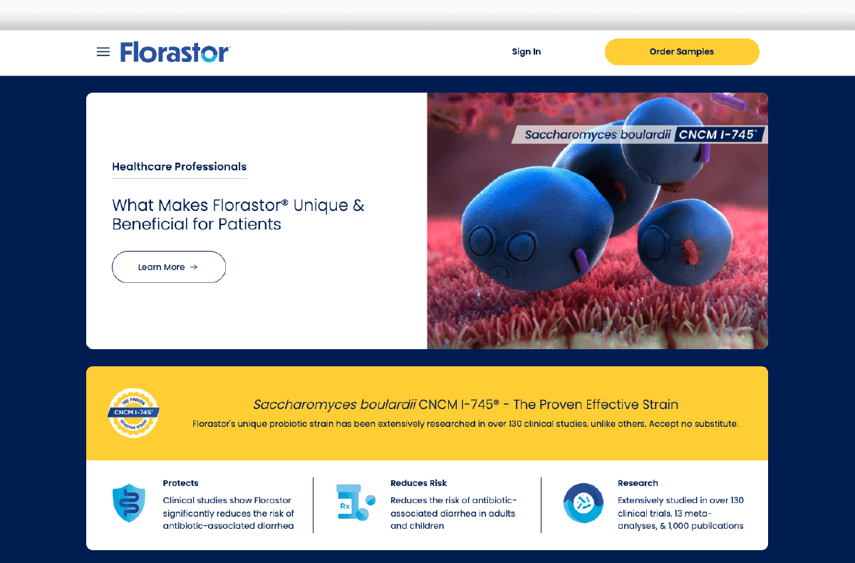 Banner Chart for Incidence of Diarrhea
